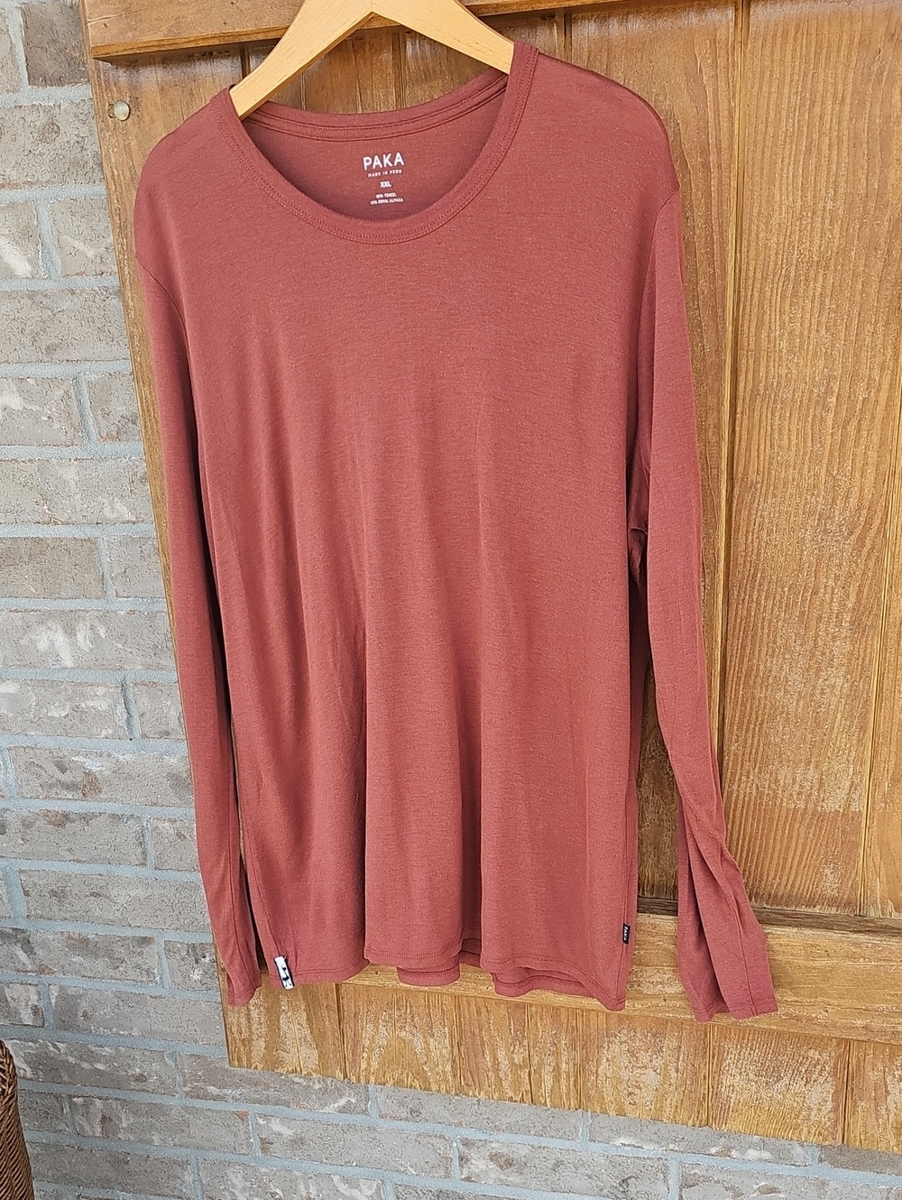 Paka Long Sleeve Rust